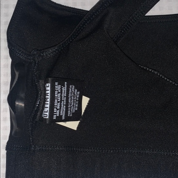 New Victoria’s Secret Pink Ultimate Sport Bra Black XS - Picture 4 of 12